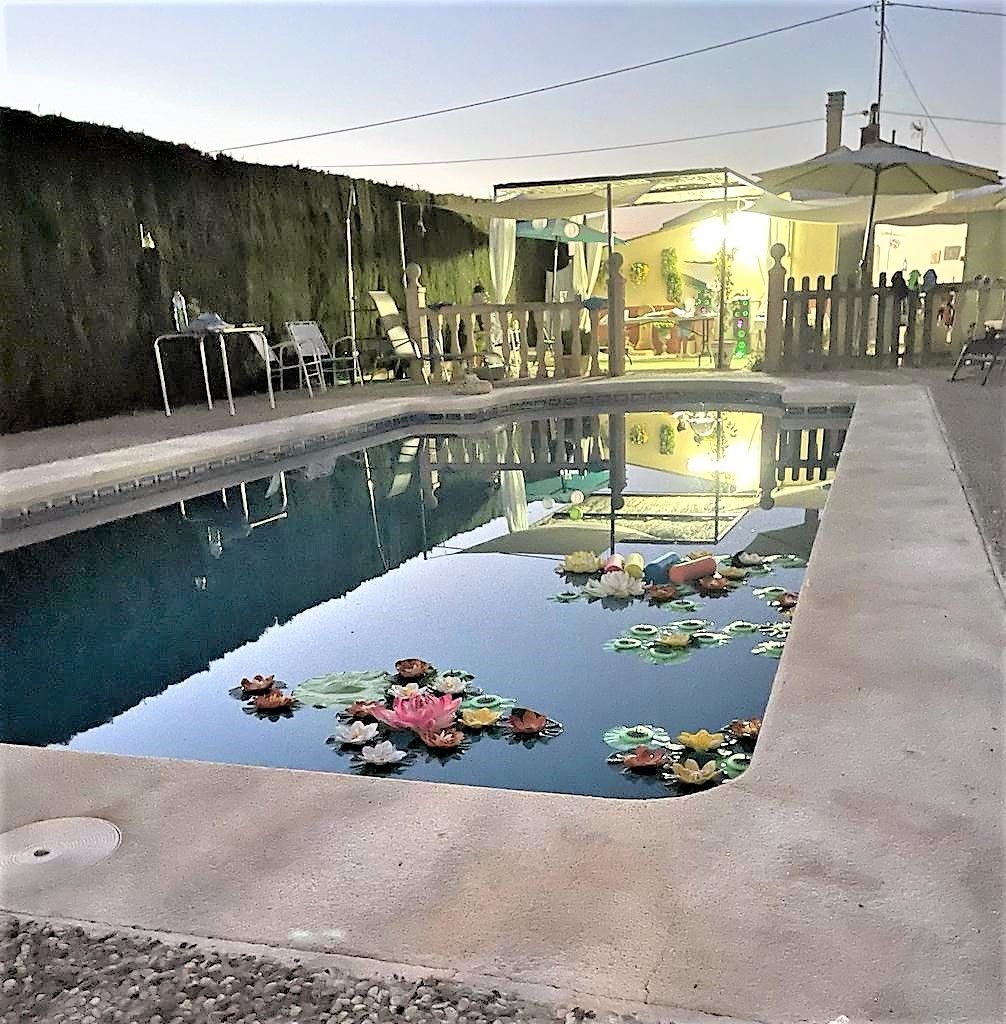Piscina de Casa o xalet en venda en Lorca amb Jardí privat, Terrassa i Traster