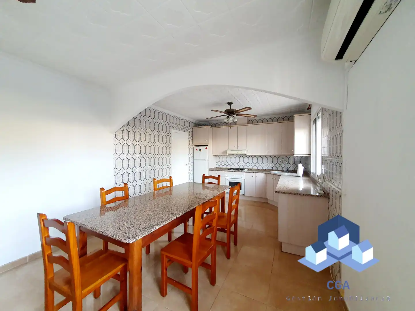 Cocina de Casa o chalet en venta en Lorca con Aire acondicionado, Calefacción y Jardín privado
