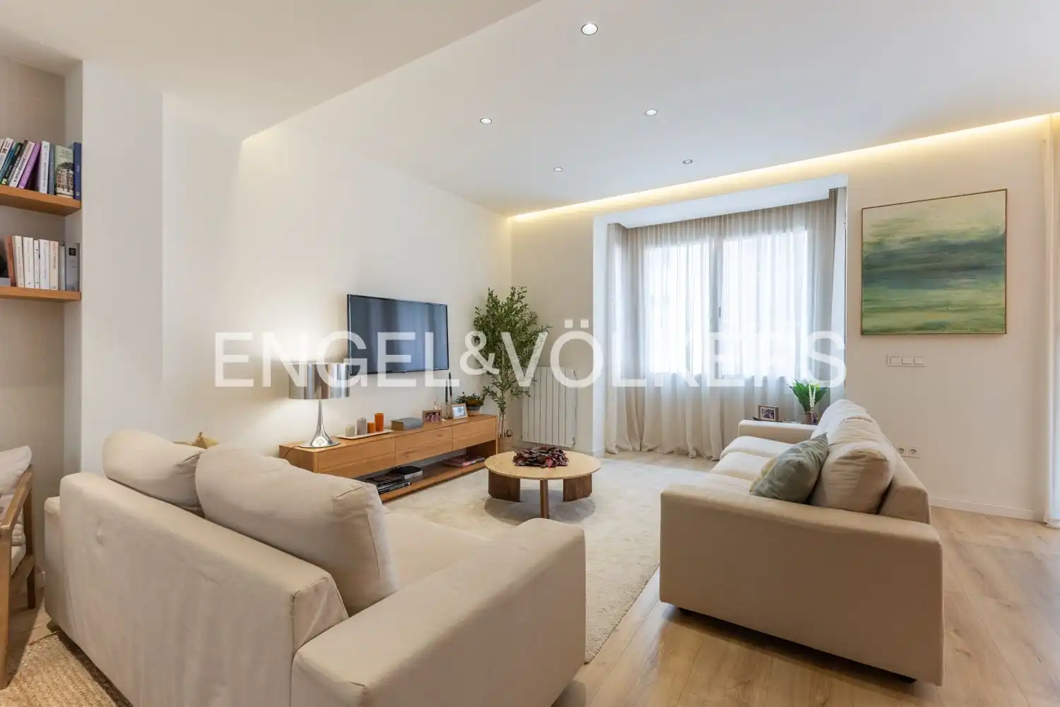 Sala de estar de Piso en venta en Valencia con Aire acondicionado, Calefacción y Balcón