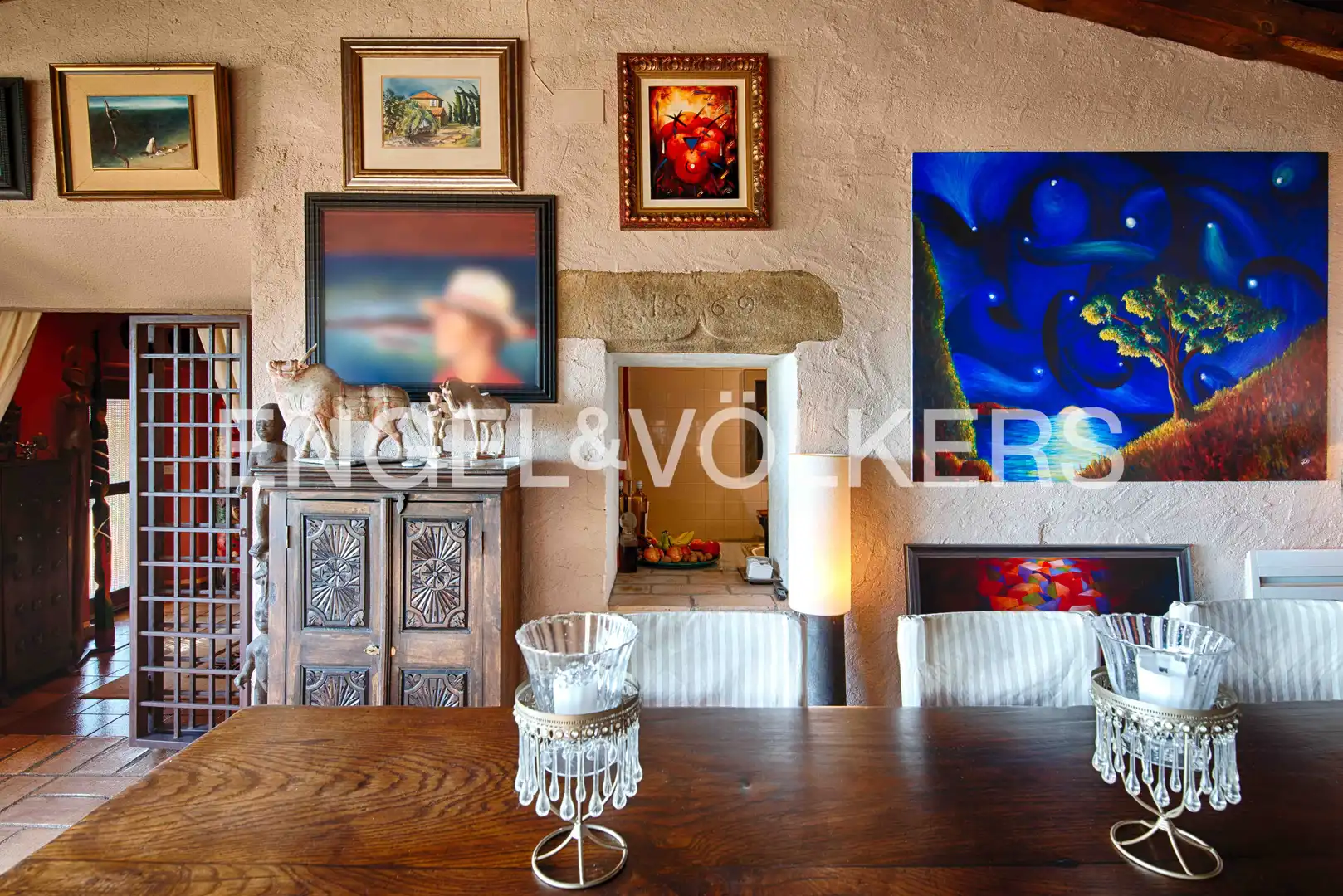 Dining room of Detached homes for sale in Cantallops  with Private garden, Terrace and Swimming Pool