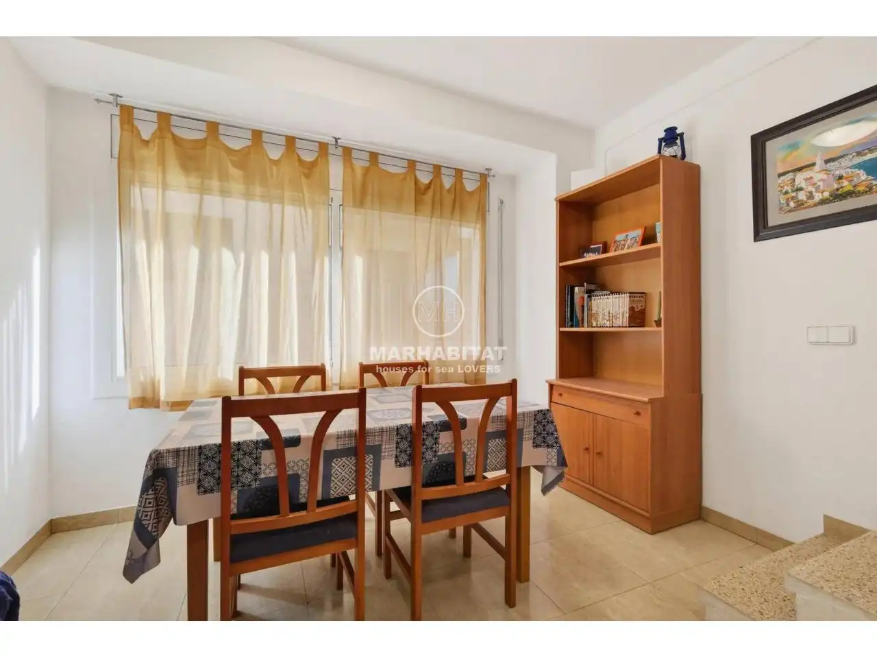 Comedor de Casa o chalet en venta en L'Escala con Terraza y Amueblado