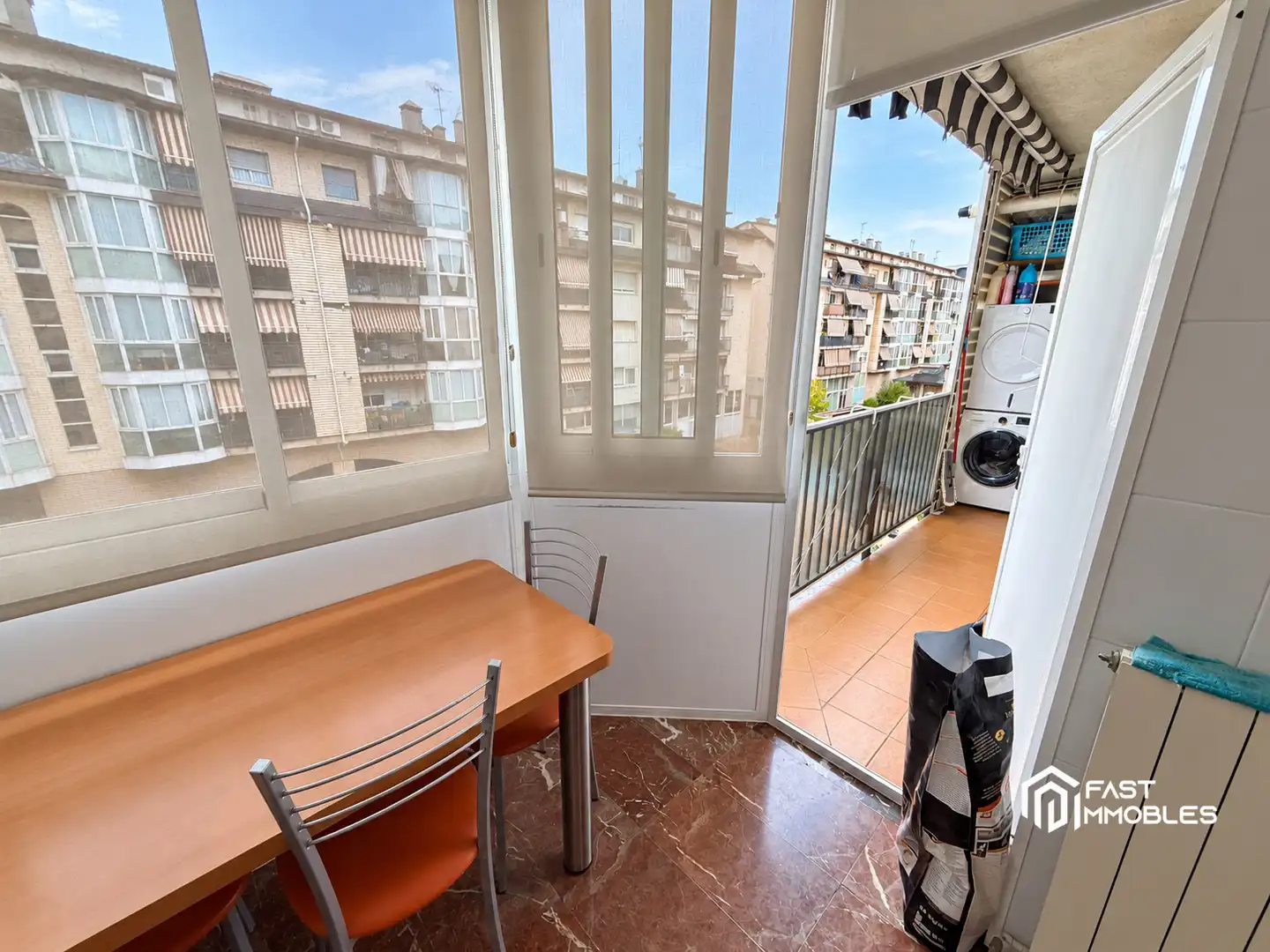 Balcony of Flat for sale in Ponent