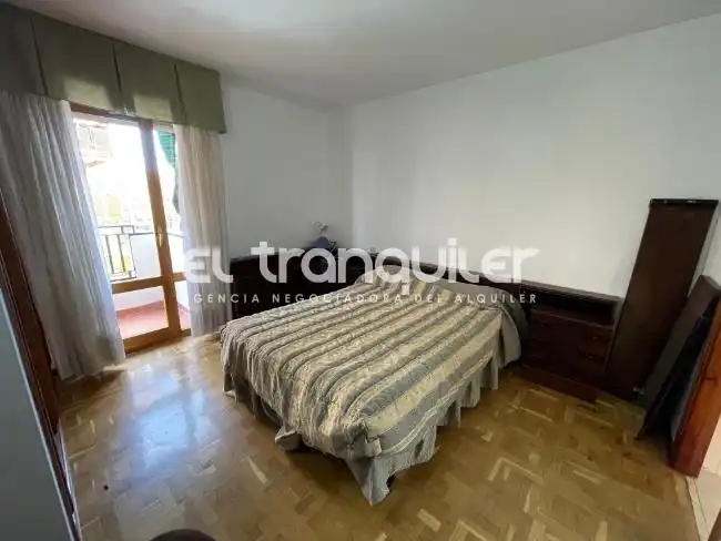 Bedroom of Flat for rent in Leganés  with Parquet flooring, Terrace and Furnished