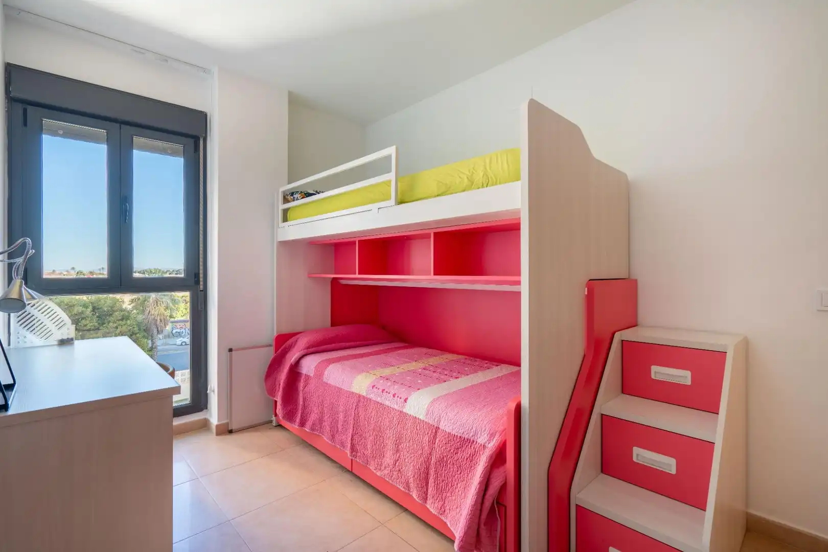 Bedroom of Flat for sale in Almería  with Air Conditioner, Terrace and Storage room