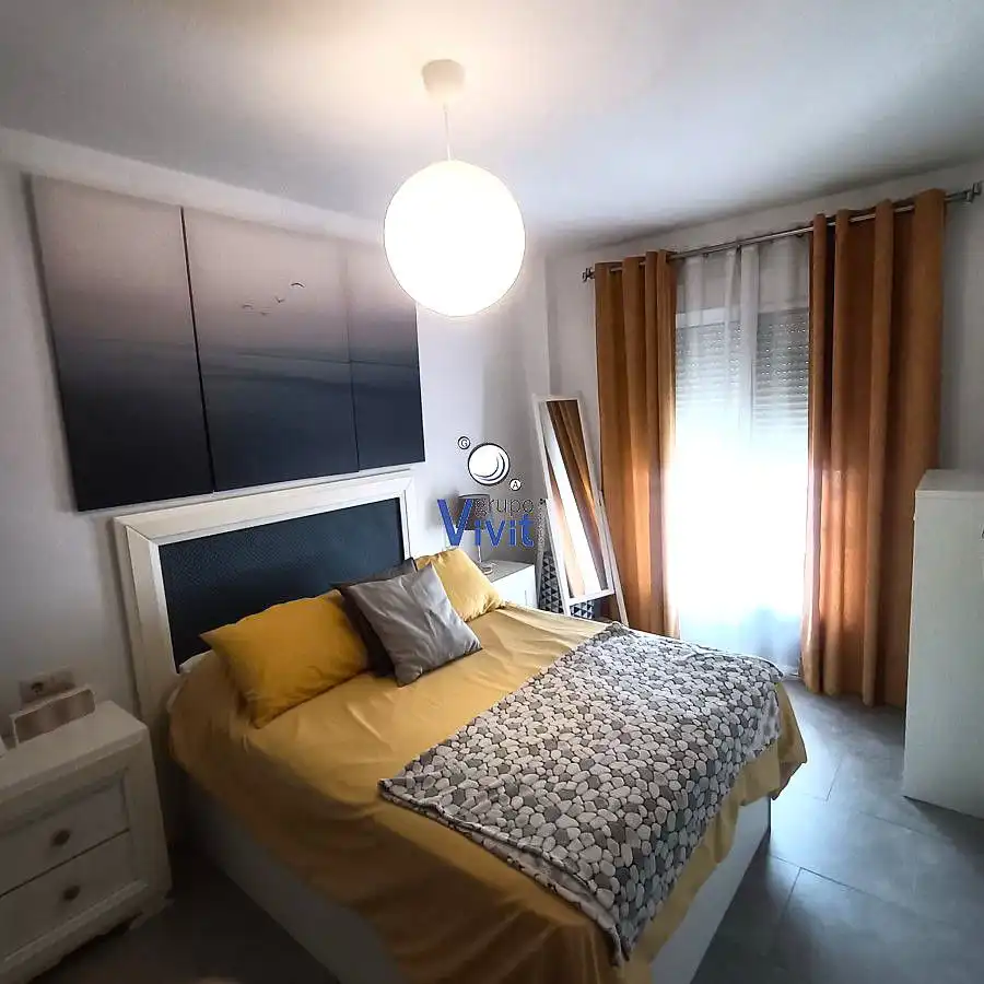 Schlafzimmer von Wohnung zum Verkauf in Alcalá de Guadaira mit Klimaanlage und Balkon