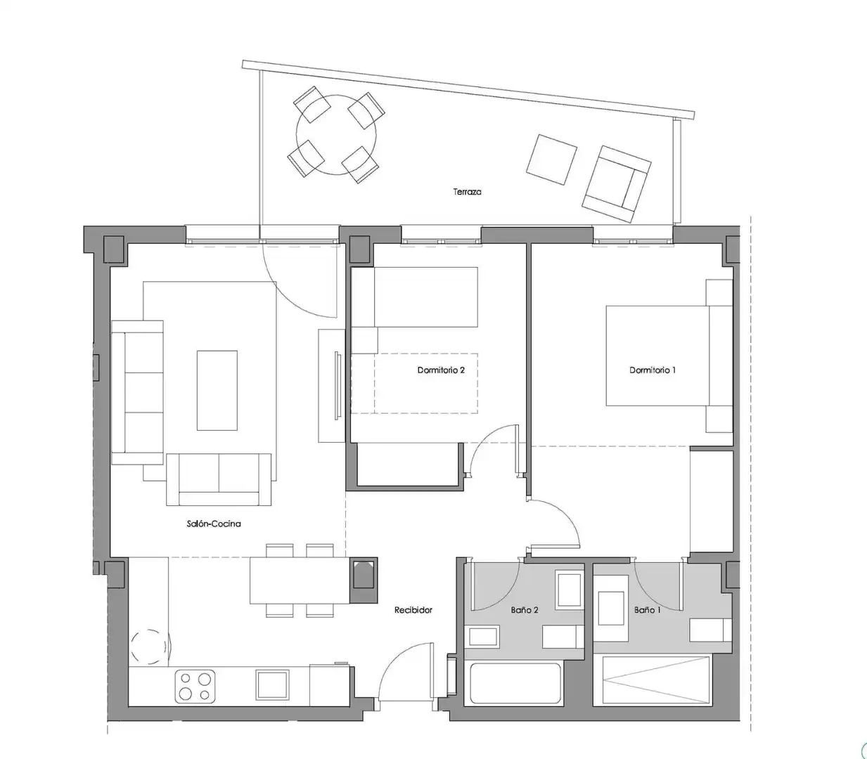 Attic for sale in Salobreña  with Air Conditioner, Heating and Terrace