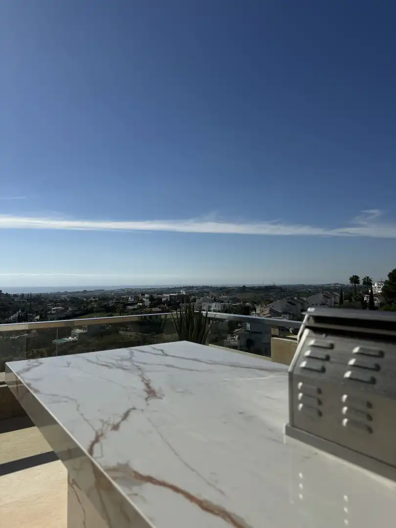 Terraza de Ático de alquiler en Marbella con Aire acondicionado, Terraza y Amueblado