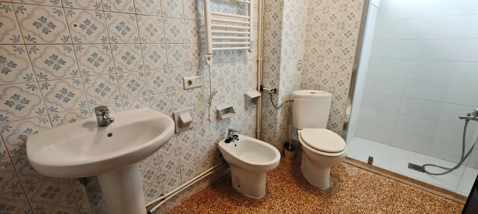 Badezimmer von Wohnung zur Miete in  Palma de Mallorca mit Klimaanlage und Terrasse