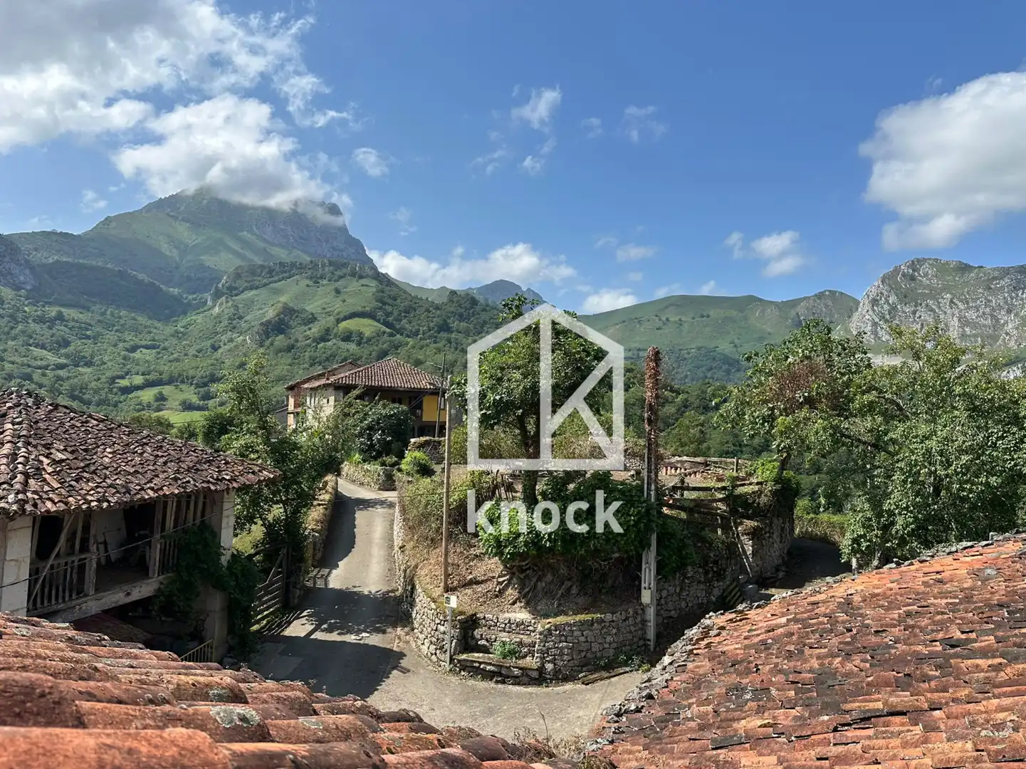 Vista exterior de Casa o xalet en venda en Amieva amb Calefacció, Moblat i Balcó