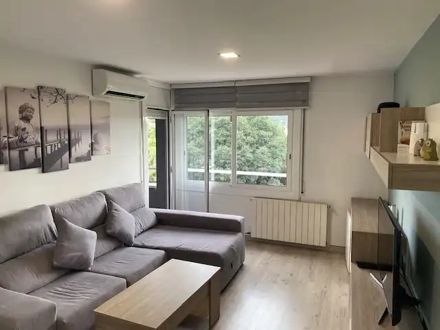 Sala d'estar de Pis en venda en Montcada i Reixac amb Aire condicionat, Calefacció i Parquet