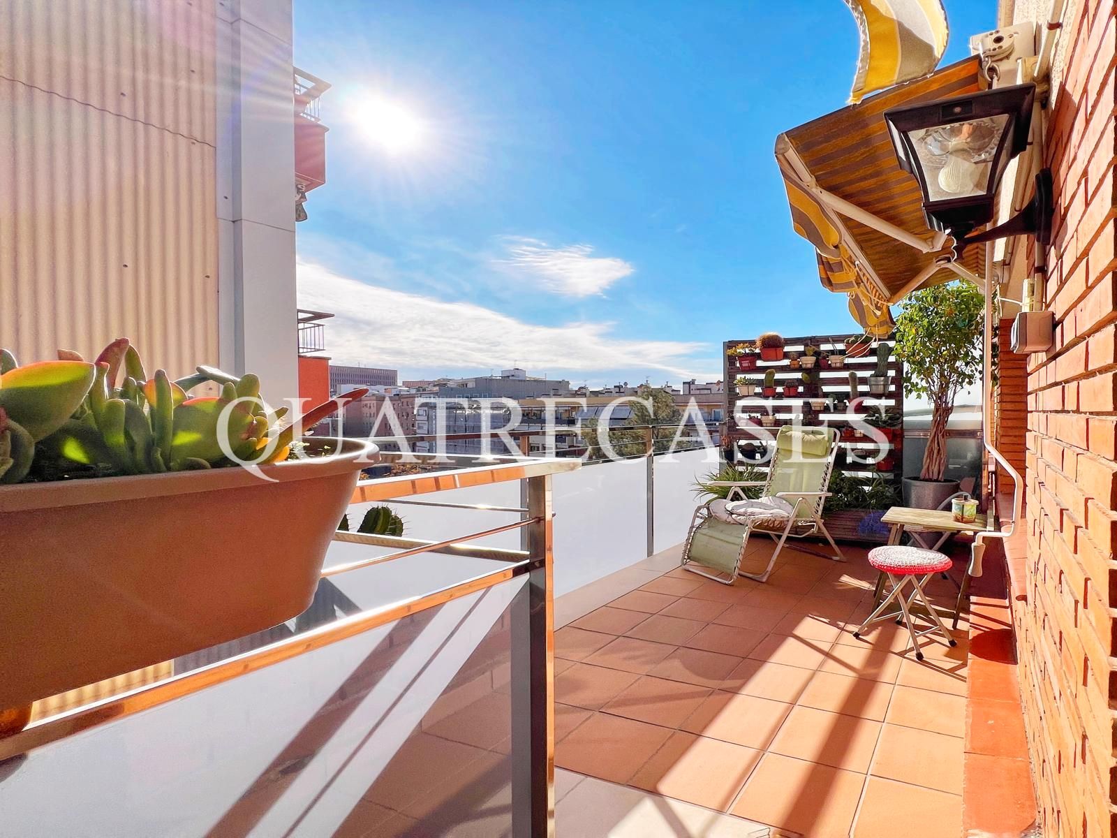 Terrassa de Àtic en venda en  Barcelona Capital amb Terrassa, Moblat i Forn