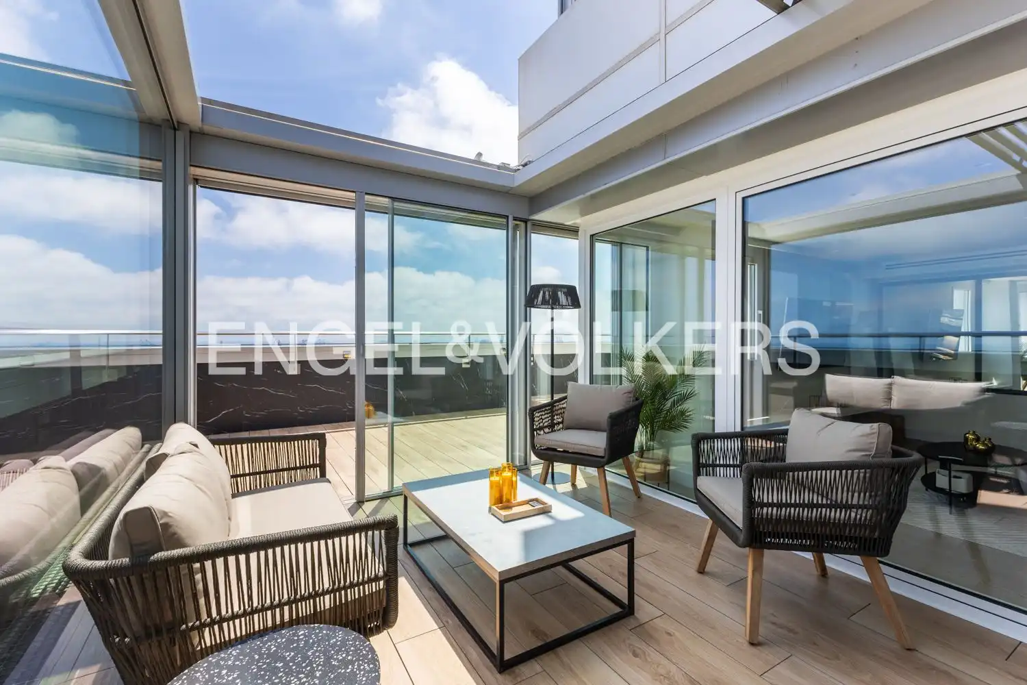Terraza de Ático en venta en Camins al Grau