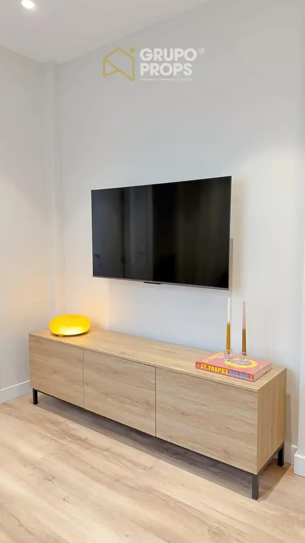 Wohnzimmer von Wohnungen zur Miete in Madrid mit Klimaanlage und Heizung