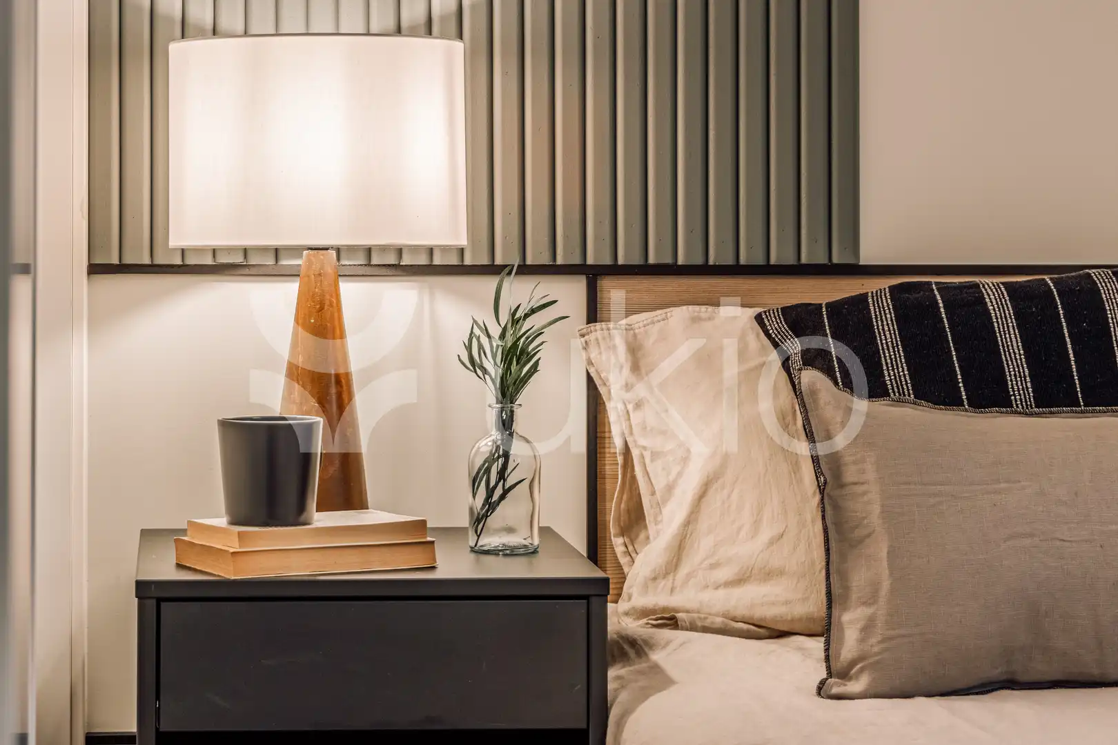 Schlafzimmer von Wohnungen zur Miete in Madrid mit Klimaanlage, Heizung und Möbliert