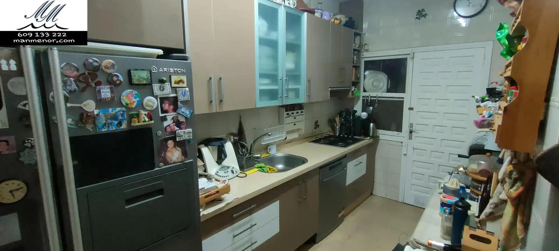 Cocina de Casa adosada en venta en Cartagena con Aire acondicionado, Jardín privado y Trastero