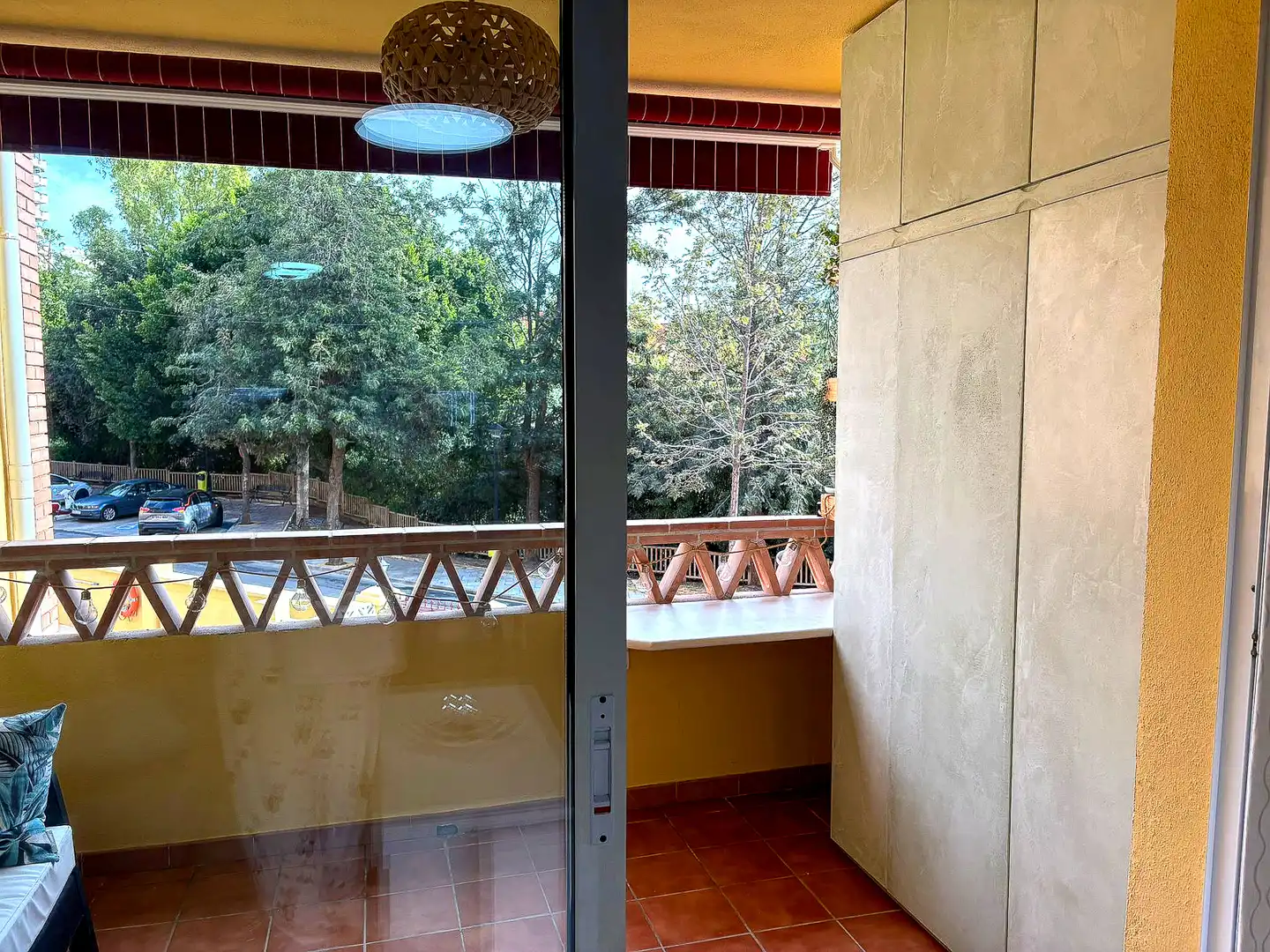 Terrasse von Wohnung zum Verkauf in Fuengirola mit Klimaanlage, Terrasse und Möbliert