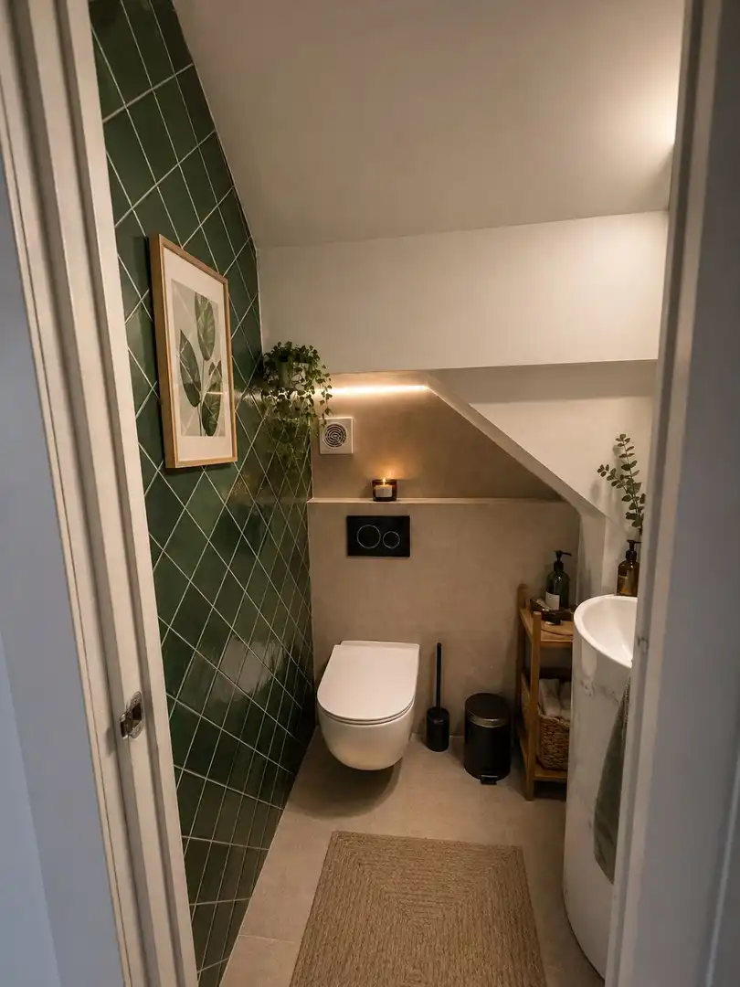 Baño de Casa adosada de alquiler en Marbella con Aire acondicionado, Calefacción y Jardín privado