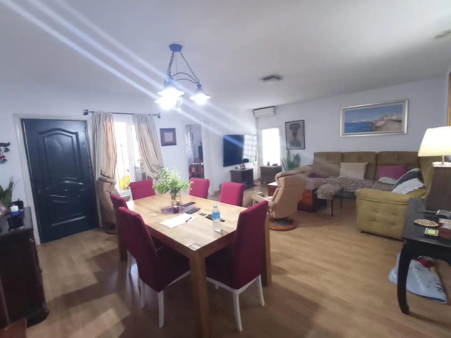 Menjador de Casa o xalet en venda en Chiclana de la Frontera amb Aire condicionat, Jardí privat i Terrassa
