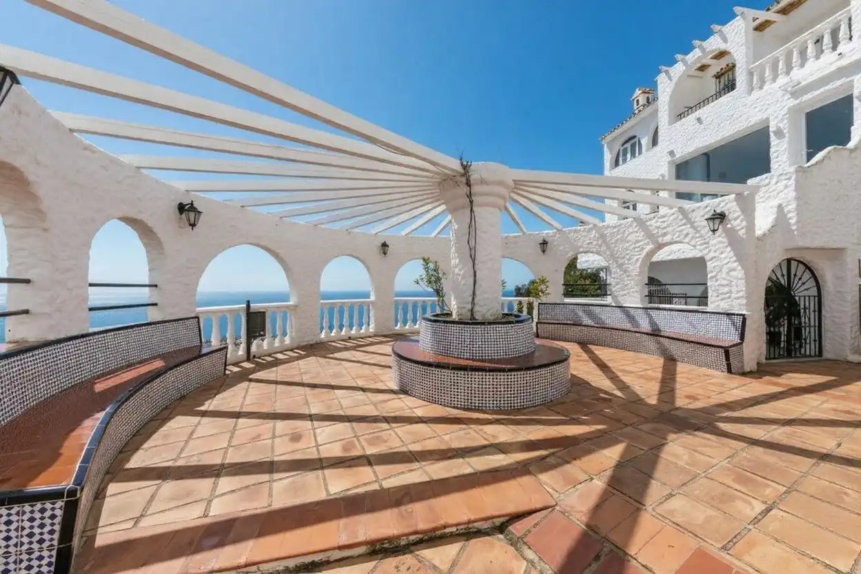 Terraza de Ático en venta en Benalmádena con Aire acondicionado, Jardín privado y Terraza