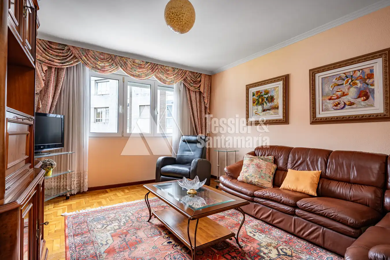 Wohnzimmer von Wohnung zum Verkauf in Gijón  mit Heizung, Abstellraum und Möbliert