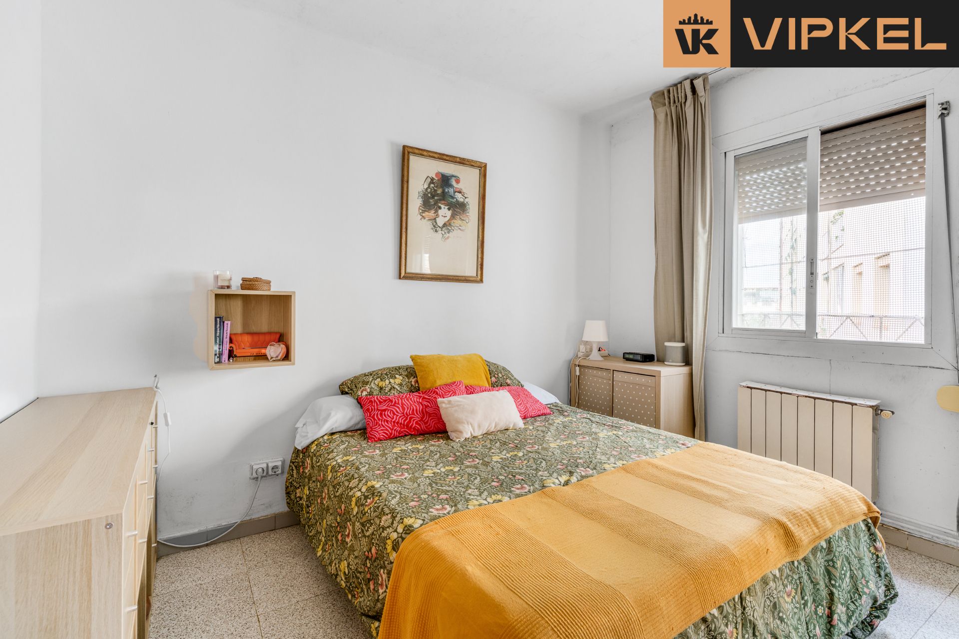 Dormitori de Pis en venda en  Barcelona Capital amb Aire condicionat, Calefacció i Balcó