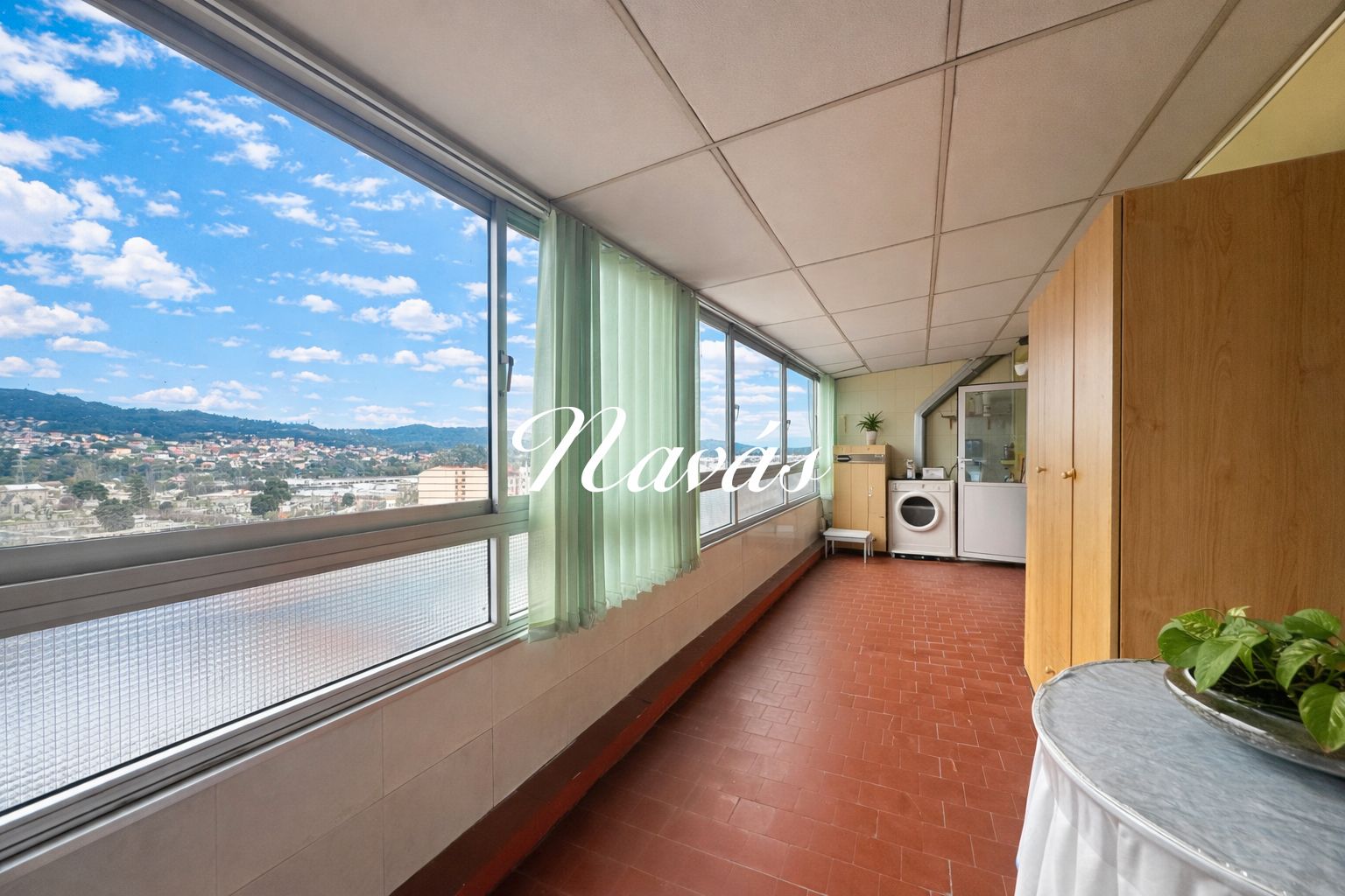 Bedroom of Flat for sale in Vigo   with Heating, Parquet flooring and Terrace