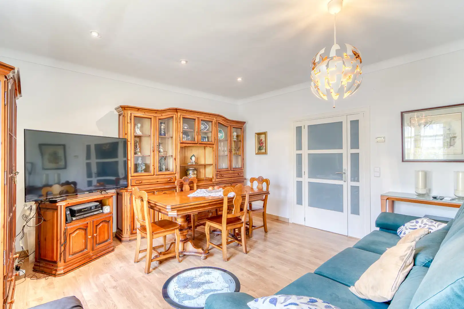 Wohnzimmer von Wohnung zum Verkauf in Figueres mit Klimaanlage, Heizung und Balkon