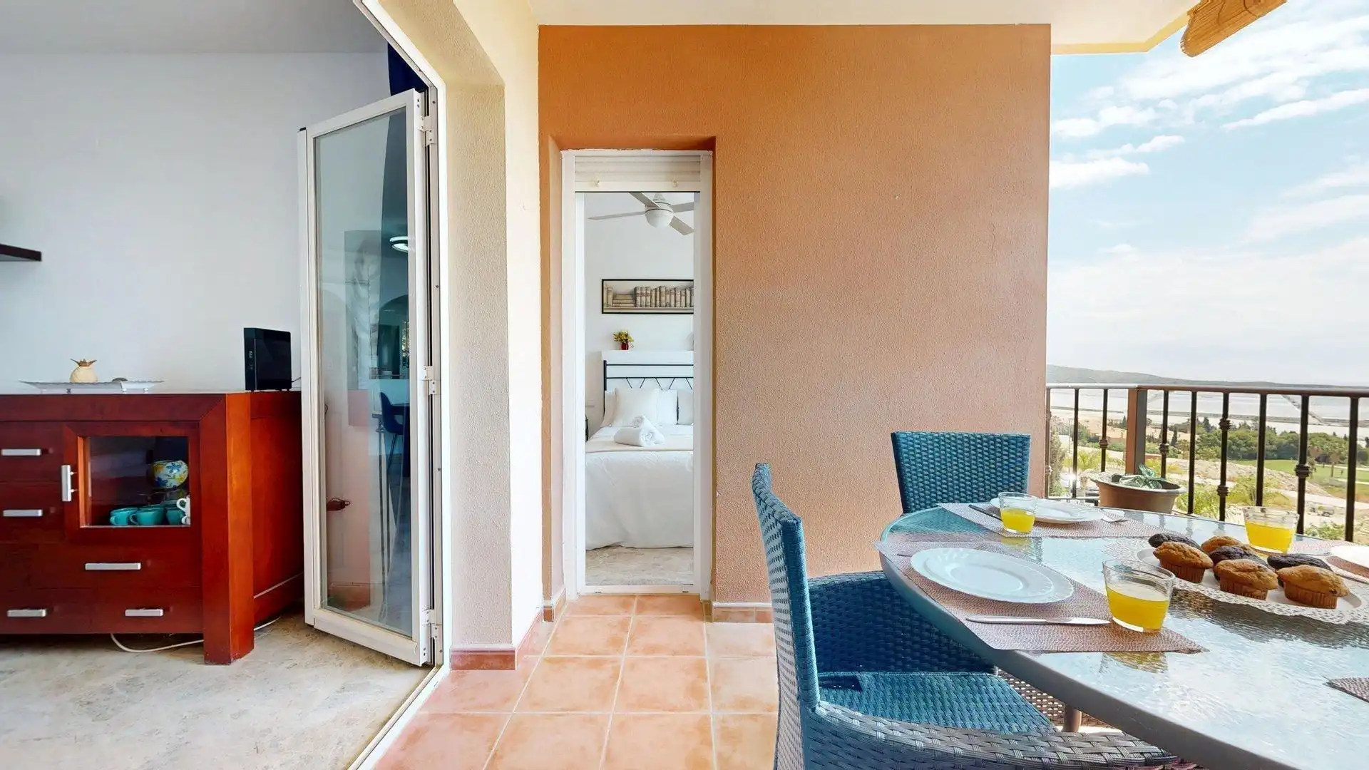 Terraza de Apartamento de alquiler en Mutxamel