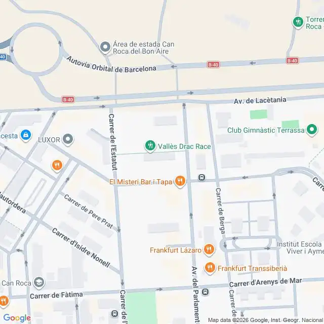 Vista exterior de Piso en venta en Terrassa