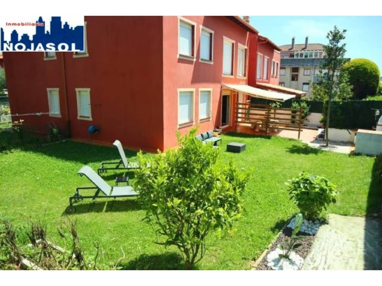 Jardí de Apartament de lloguer en Arnuero amb Calefacció, Jardí privat i Terrassa