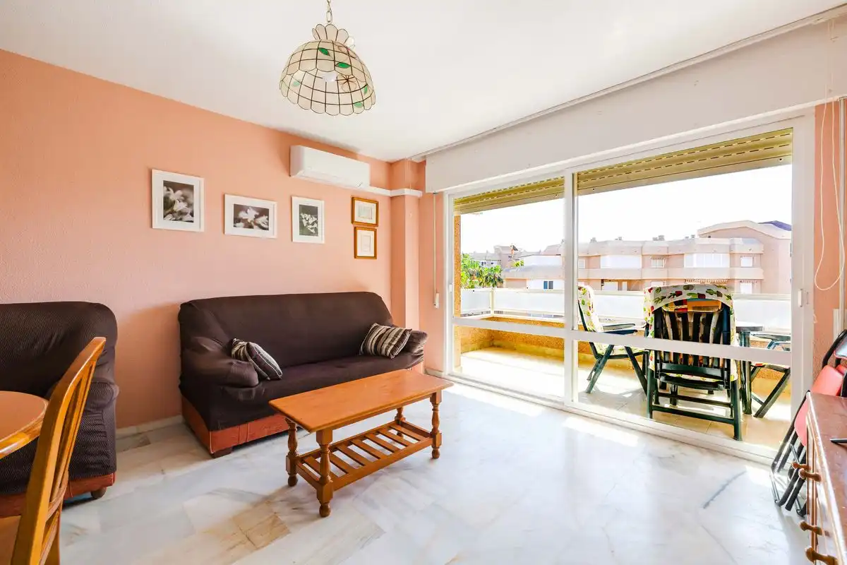 Living room of Flat for sale in Torrox  with Air Conditioner, Heating and Private garden