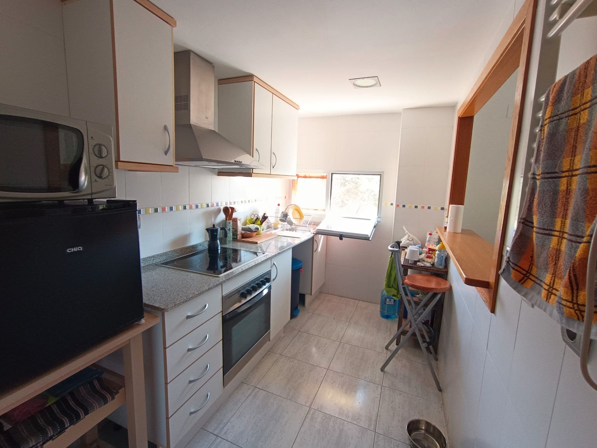 Kitchen of Apartment for sale in Villajoyosa / La Vila Joiosa  with Furnished, Balcony and Community pool