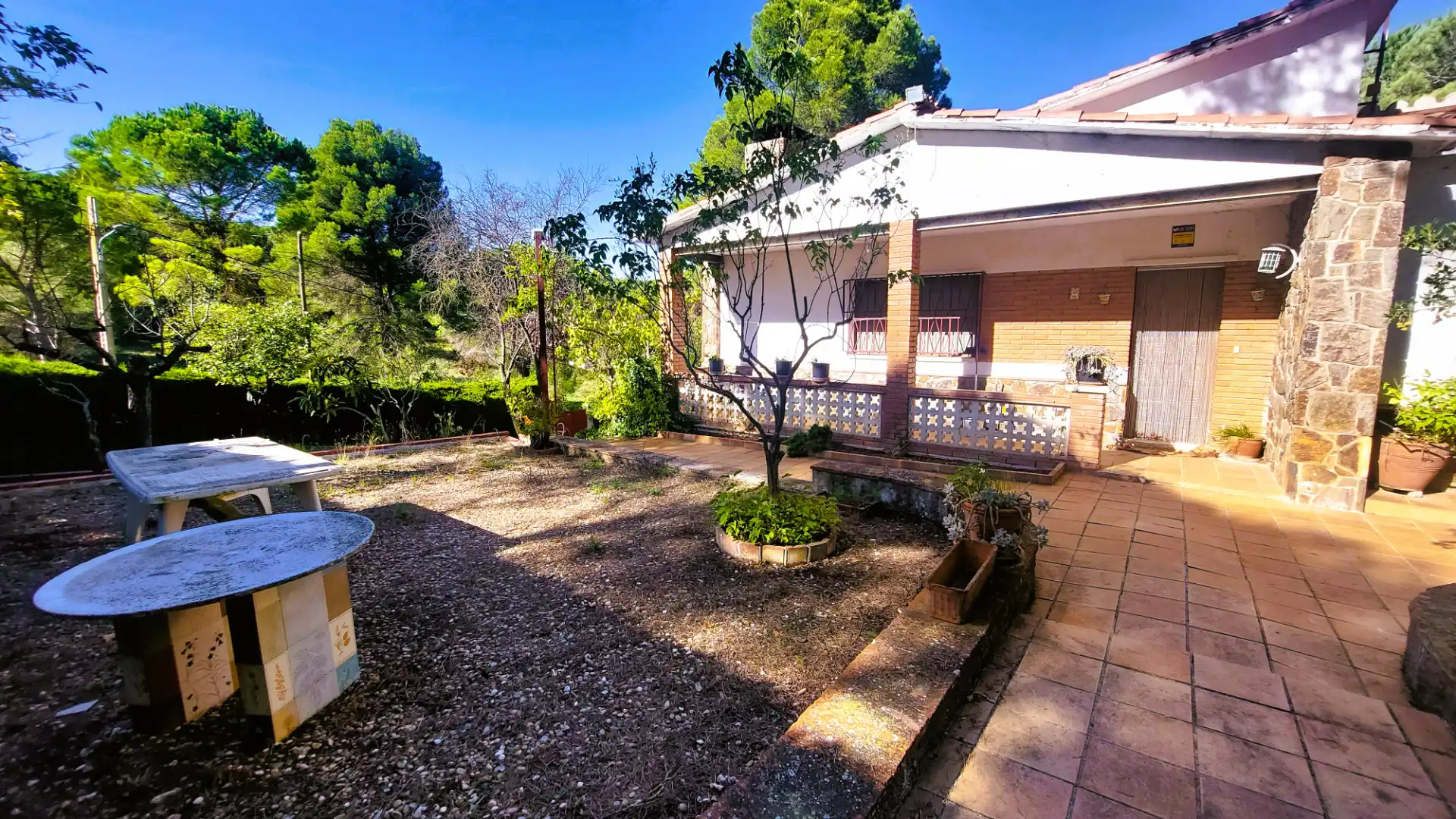 Jardí de Casa o xalet en venda en Sant Llorenç Savall amb Jardí privat, Terrassa i Piscina