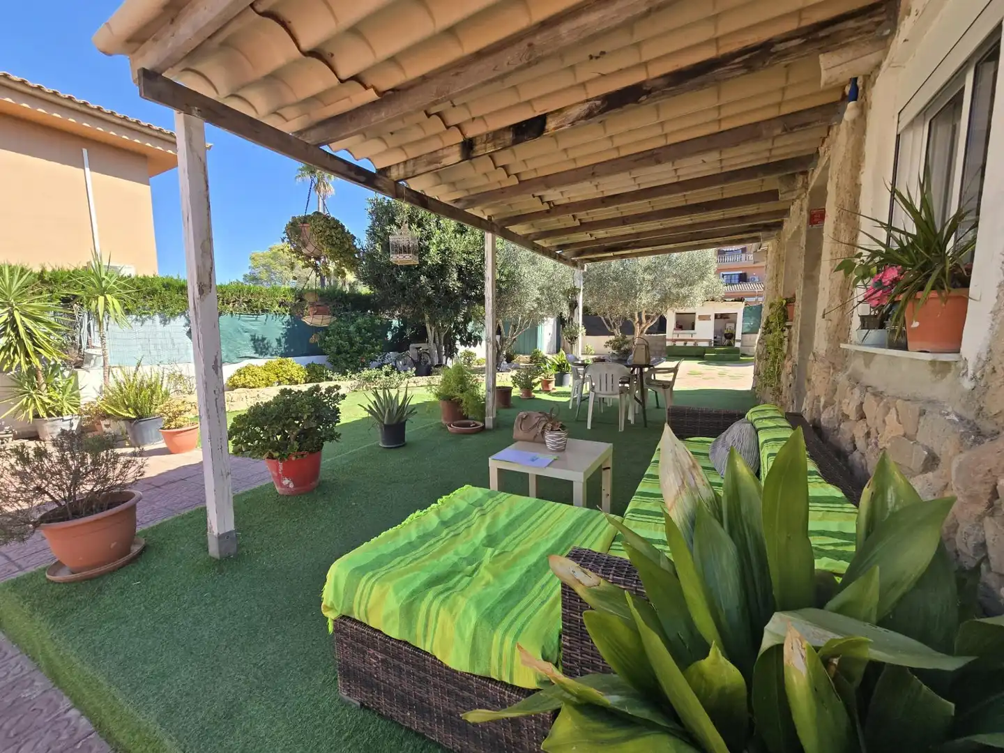 Terrace of Houses for sale in Llucmajor  with Air Conditioner, Private garden and Storage room