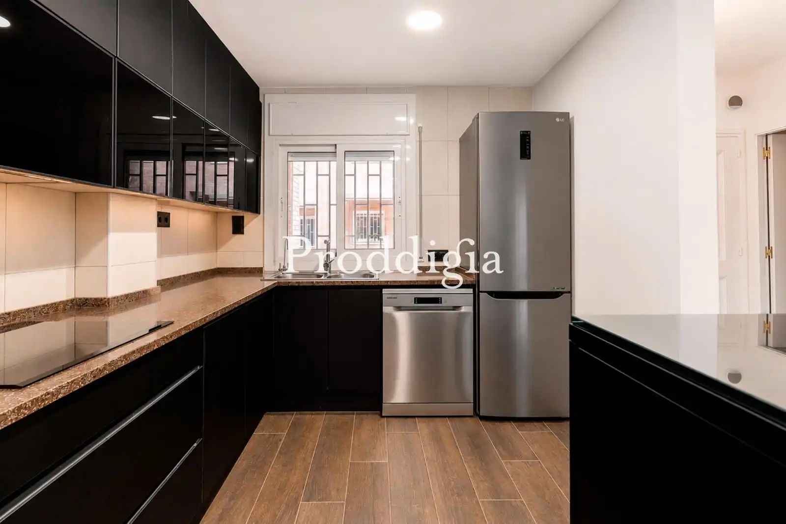 Cocina de Casa adosada en venta en Sant Cugat del Vallès con Terraza, Piscina y Piscina comunitaria