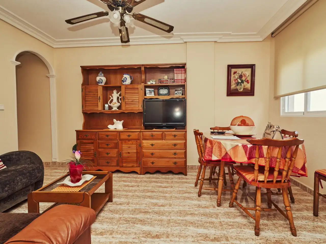 Wohnzimmer von Wohnungen zum Verkauf in Torrevieja mit Klimaanlage, Heizung und Terrasse