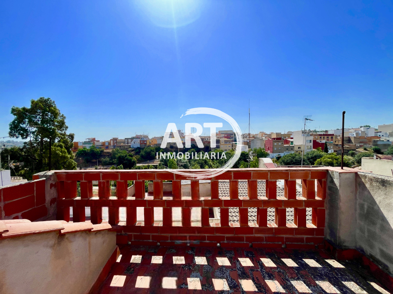Jardí de Casa adosada en venda en Riba-roja de Túria