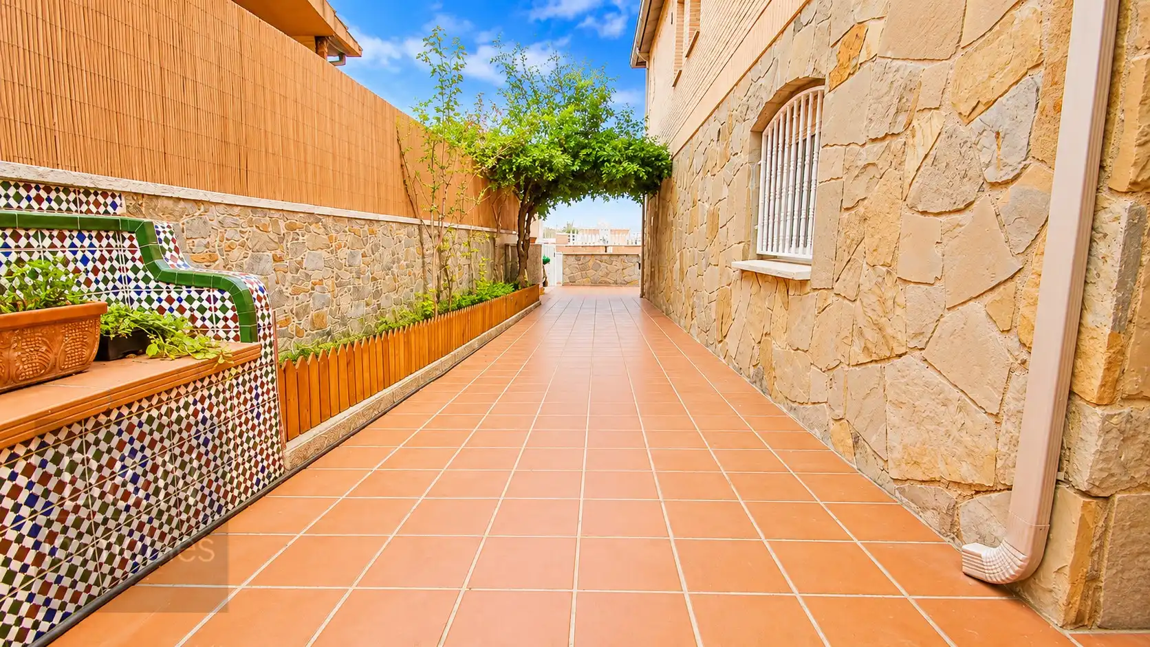 Terrasse von Haus oder Chalet zum Verkauf in Terrassa mit Heizung und Schwimmbad