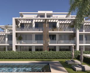 Vista exterior de Apartament en venda en Estepona amb Aire condicionat, Terrassa i Piscina