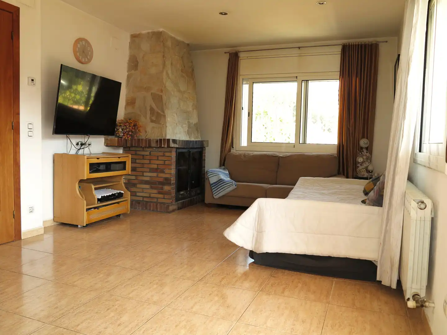 Sala de estar de Casa o chalet en venta en Blanes con Aire acondicionado, Jardín privado y Terraza