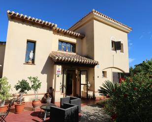 Exterior view of House or chalet for sale in Fuente Álamo de Murcia  with Air Conditioner, Heating and Private garden