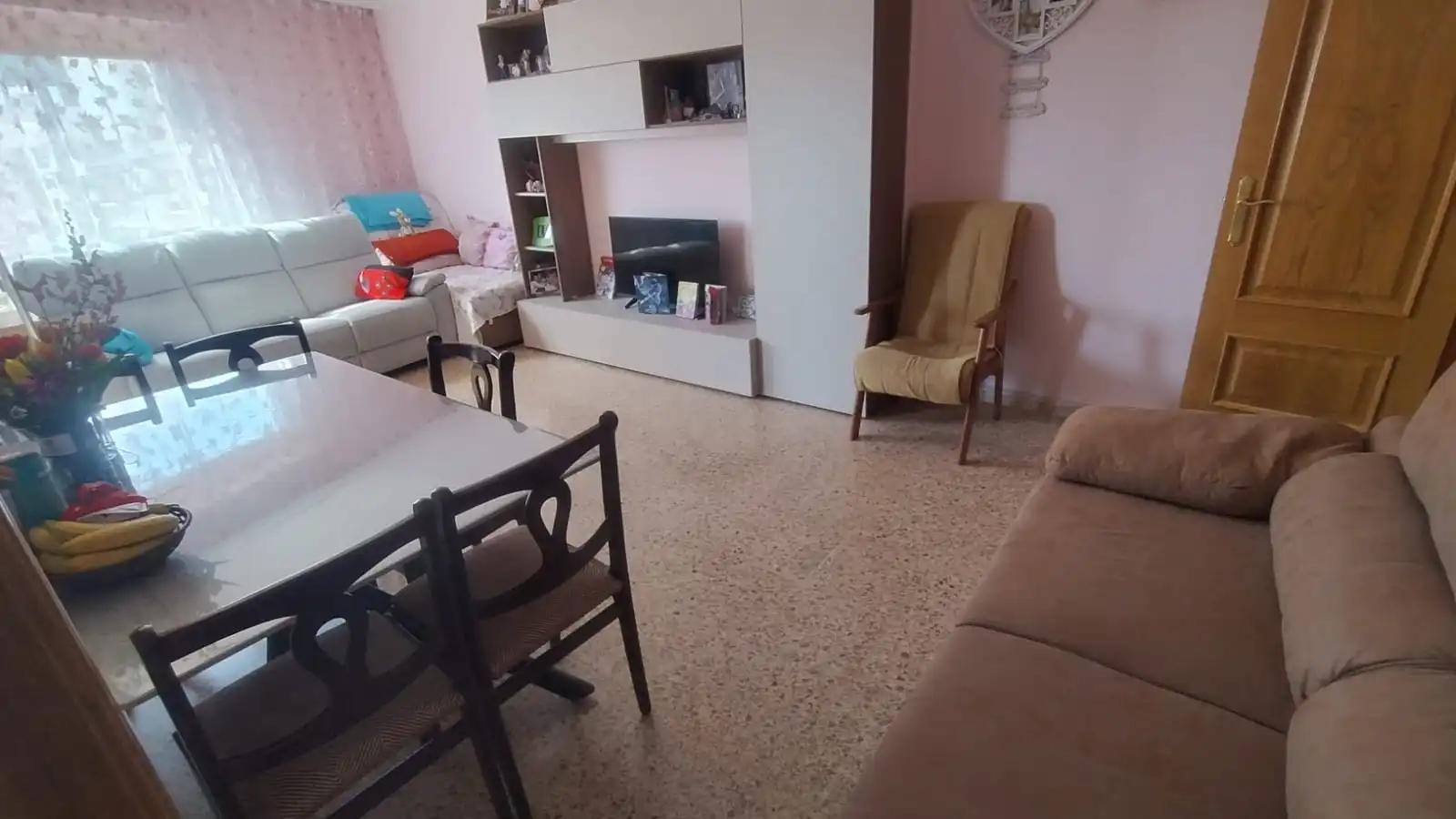 Sala de estar de Piso en venta en Gilet con Aire acondicionado, Amueblado y Balcón