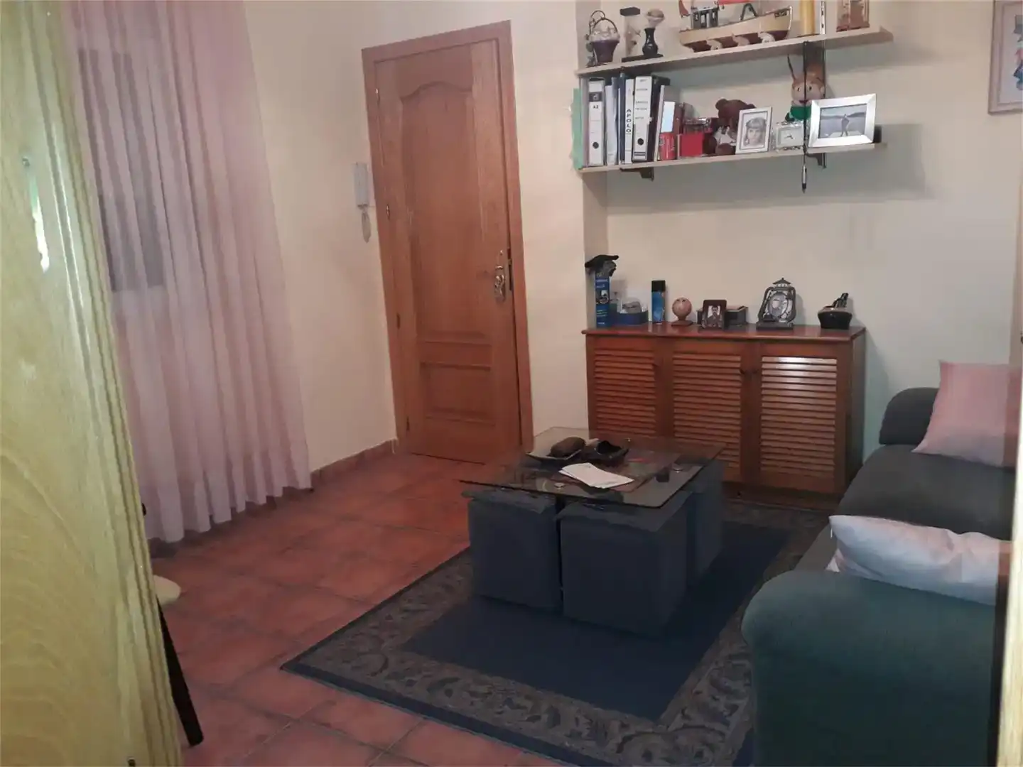 Sala de estar de Casa adosada en venta en Palomeque con Jardín privado y Balcón