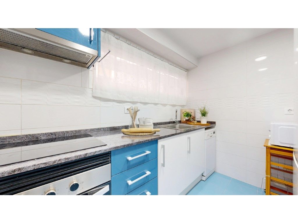Kitchen of Flat for sale in Torrent  with Furnished and Balcony