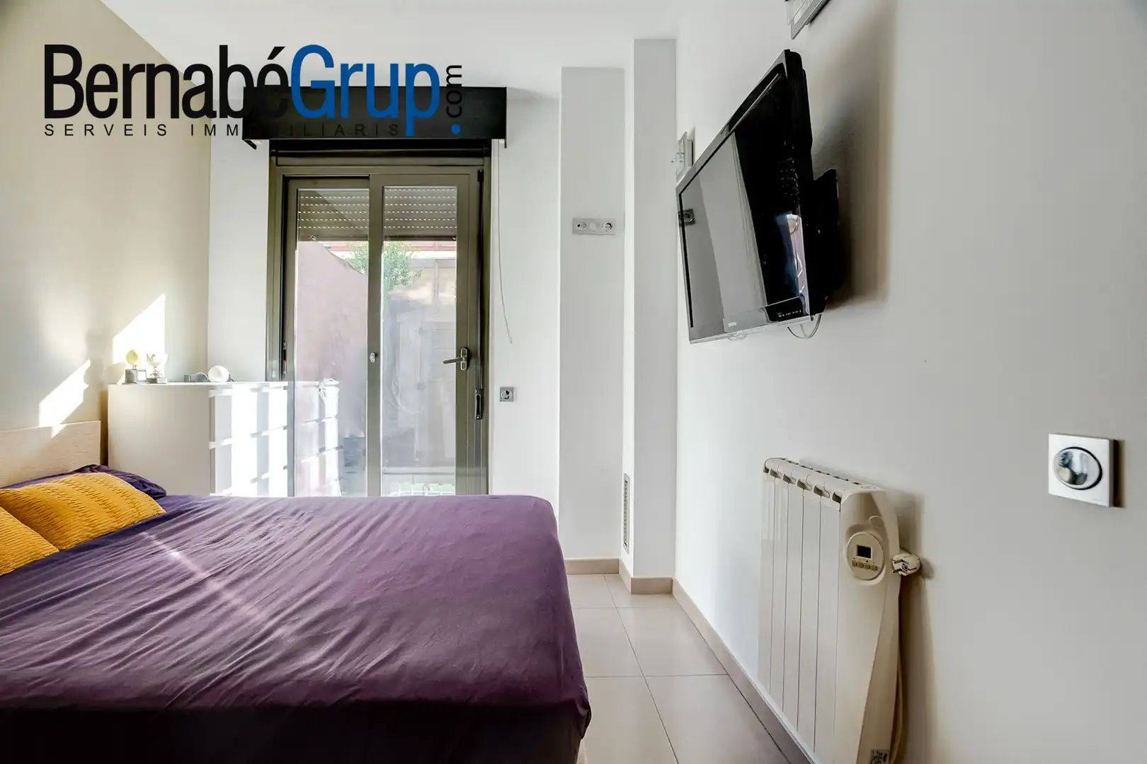 Schlafzimmer von Wohnung zum Verkauf in Les Franqueses del Vallès mit Klimaanlage, Heizung und Privatgarten