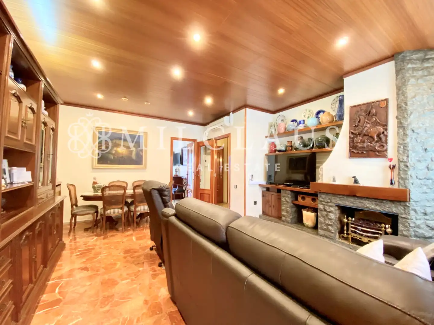 Sala d'estar de Casa adosada en venda en Sabadell amb Aire condicionat, Calefacció i Terrassa