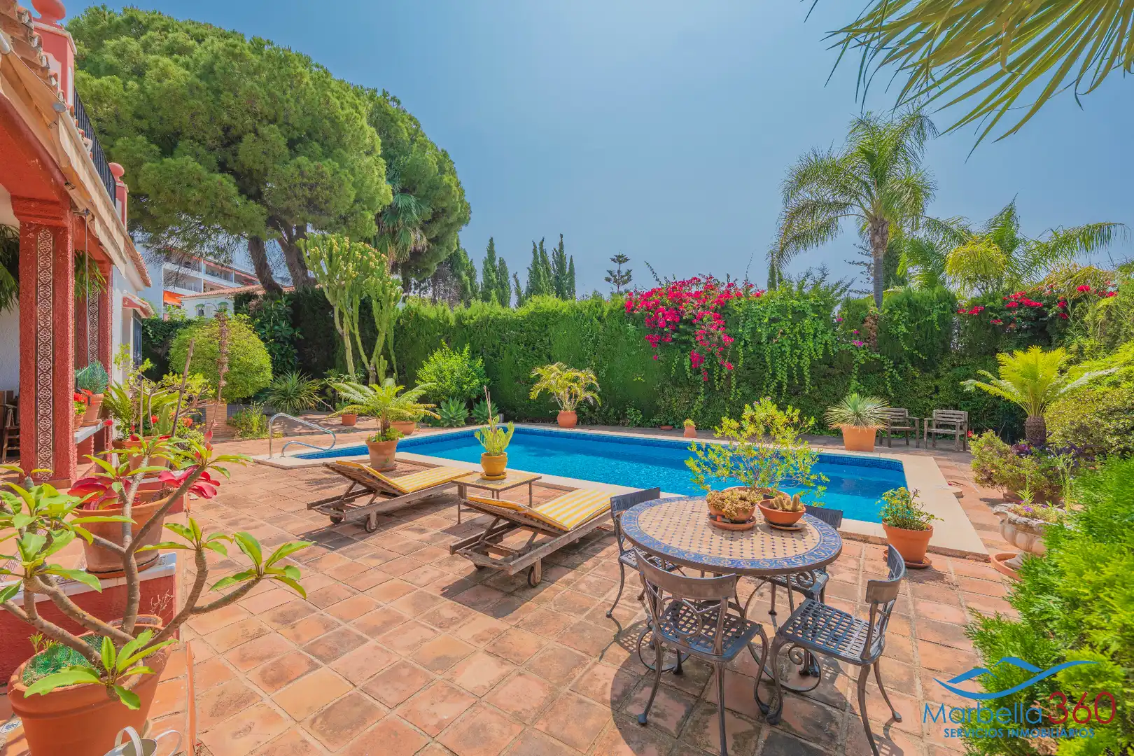 Jardín de Casa o chalet en venta en Marbella con Aire acondicionado, Jardín privado y Terraza
