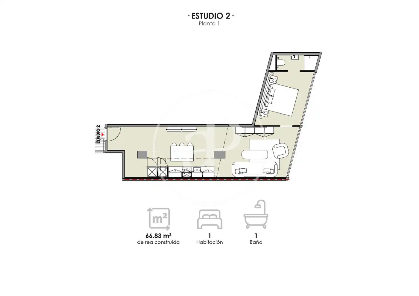 Piso en venta en C. del dos de Maig, Sagrada Família
