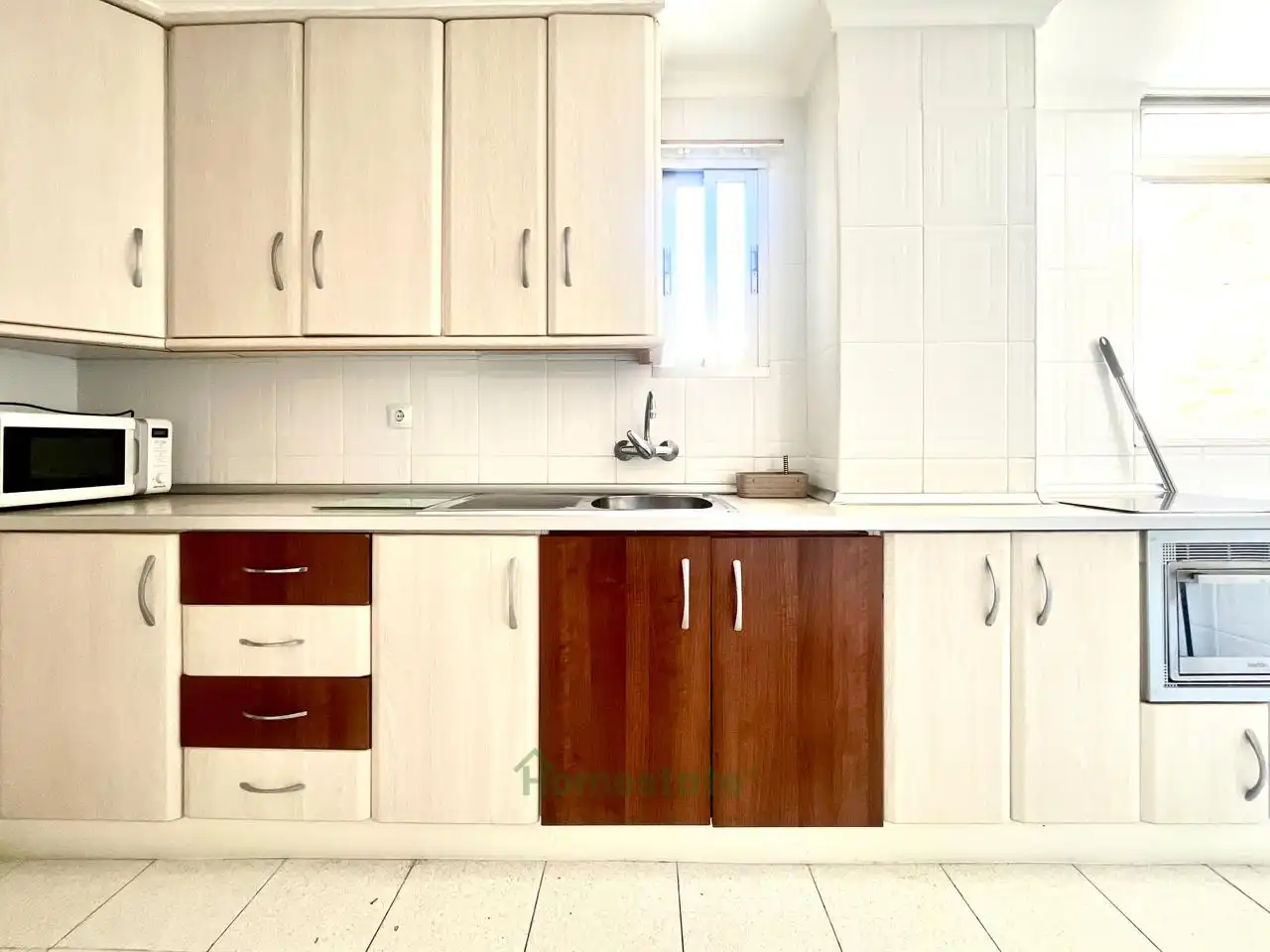Cocina de Piso de alquiler en Málaga con Aire acondicionado, Terraza y Amueblado