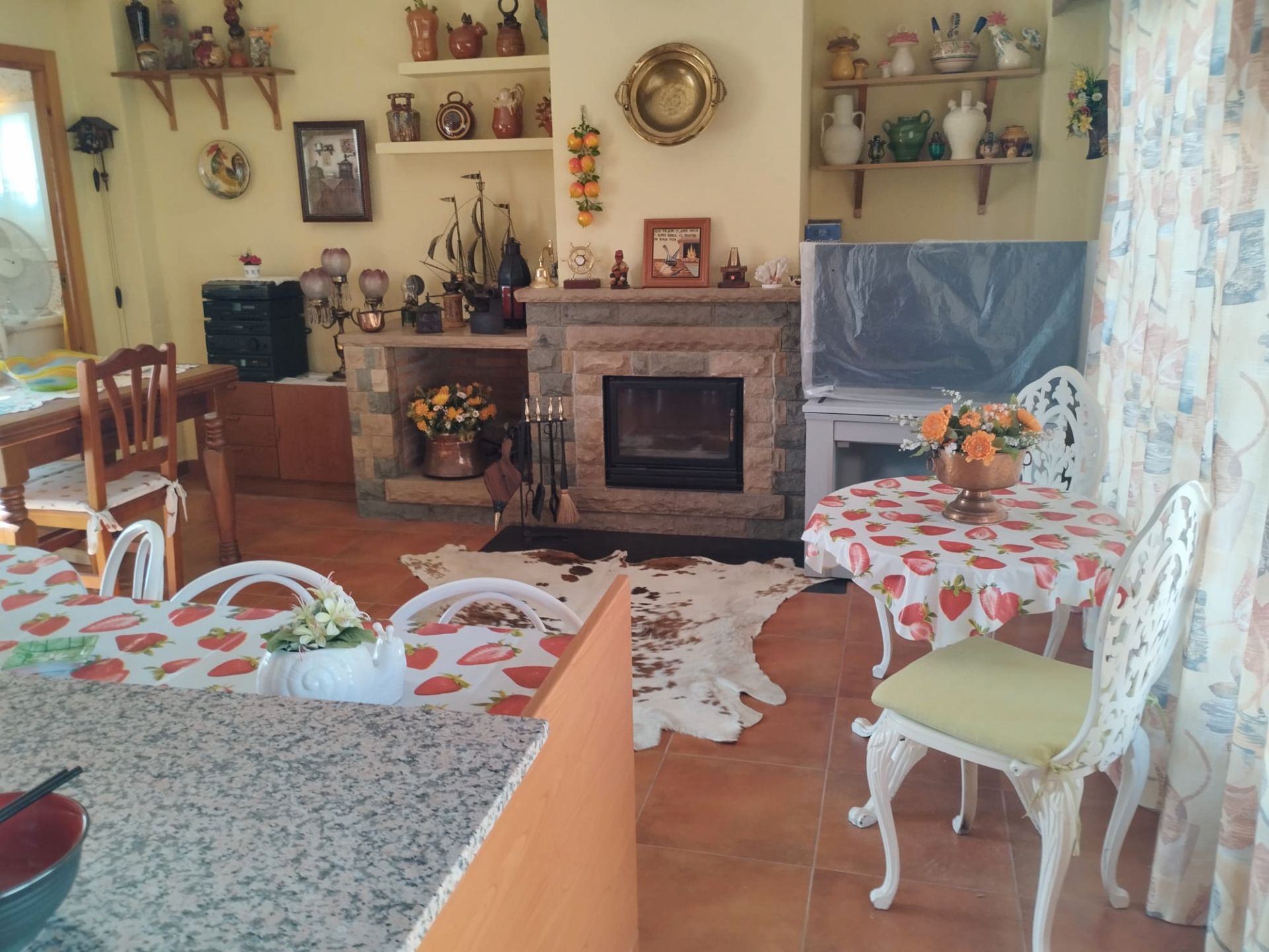 Sala d'estar de Casa o xalet en venda en La Ràpita amb Aire condicionat, Calefacció i Terrassa